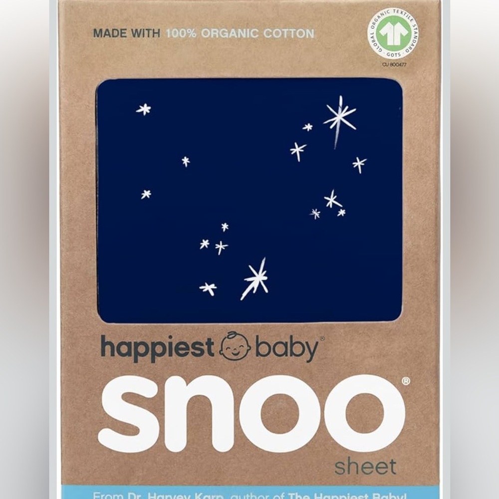 Two (2) SNOO Bassinet Fitted Sheets